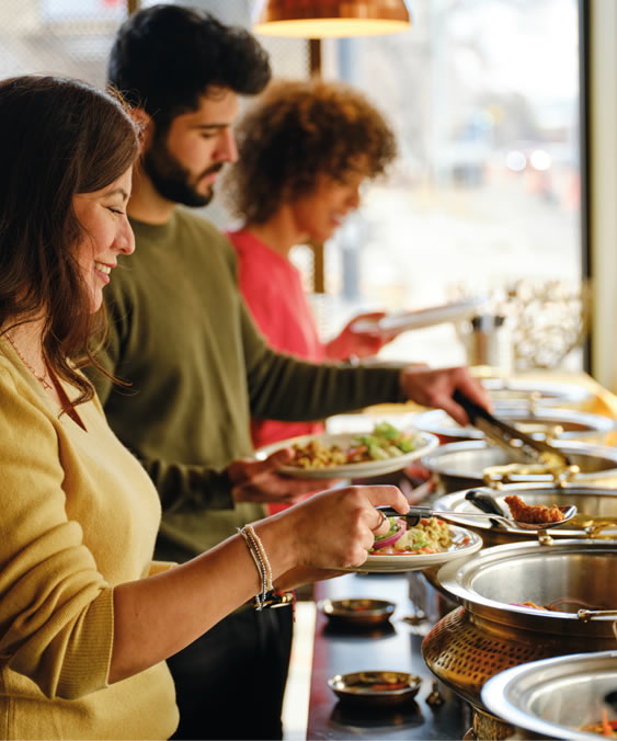 self-service food